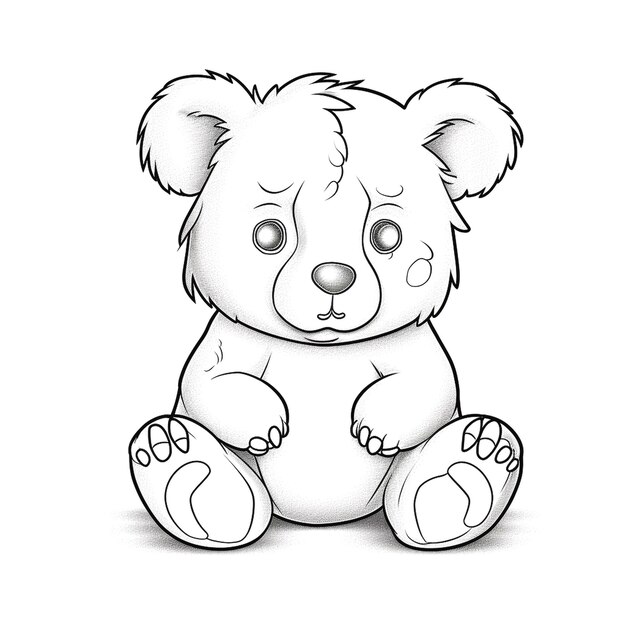 Photo graphic of teddy bear