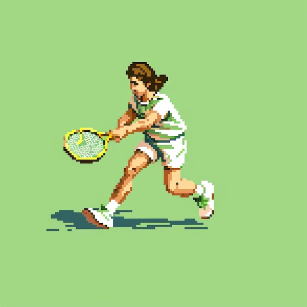 Graphic of tennis