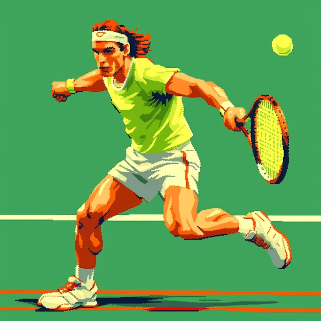 Photo graphic of tennis