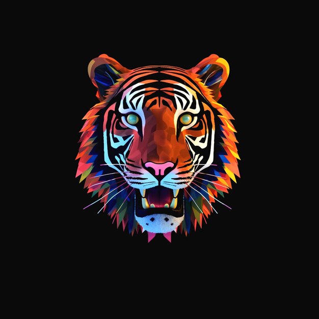 Foto grafica di tigre