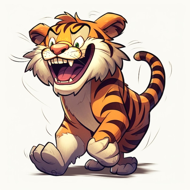 graphic of tiger