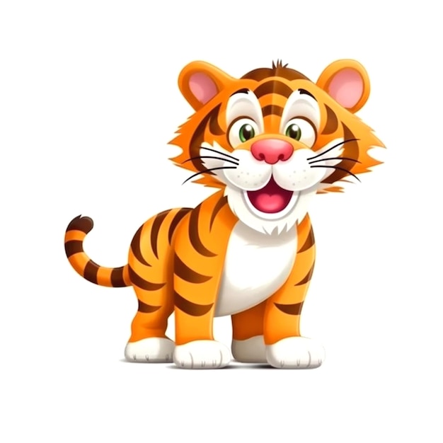 graphic of tiger