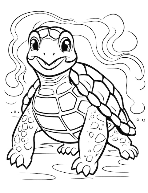 Photo graphic of turtle