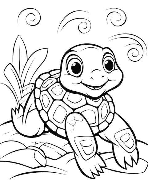 graphic of turtle
