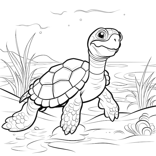 graphic of turtle