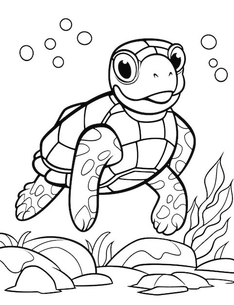 graphic of turtle