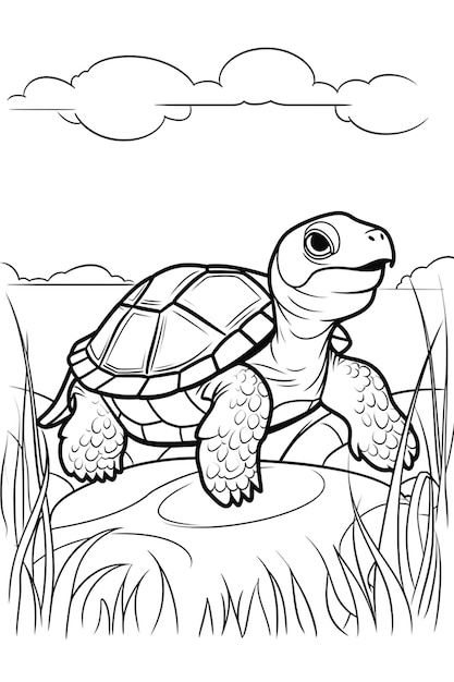 graphic of turtle