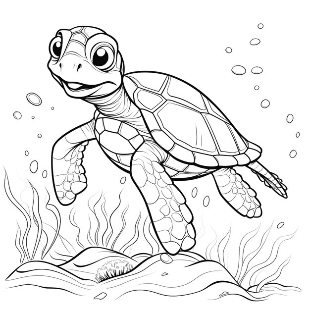 graphic of turtle