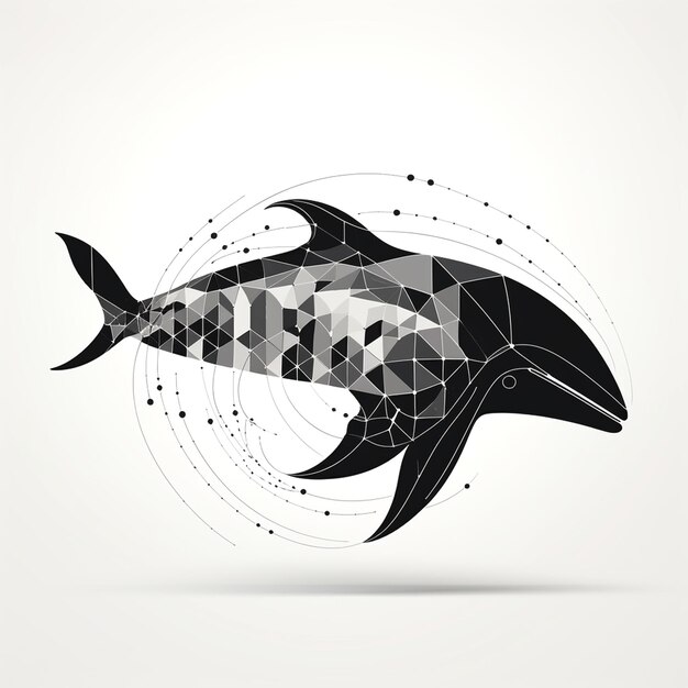 Photo graphic of whale