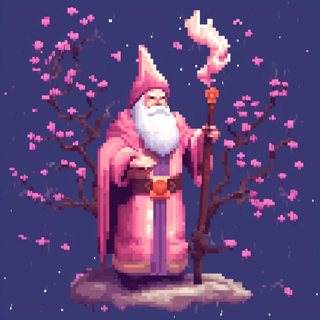 graphic of wizard