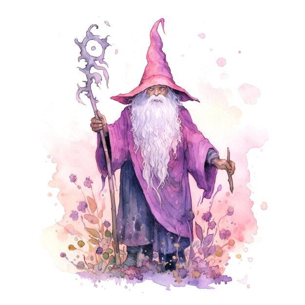 graphic of wizard