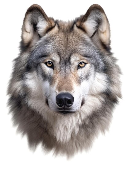 graphic of wolf