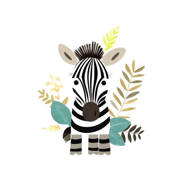 Photo graphic of zebra