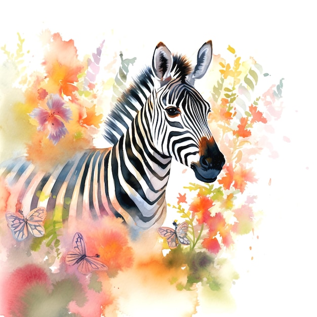 Photo graphic of zebra