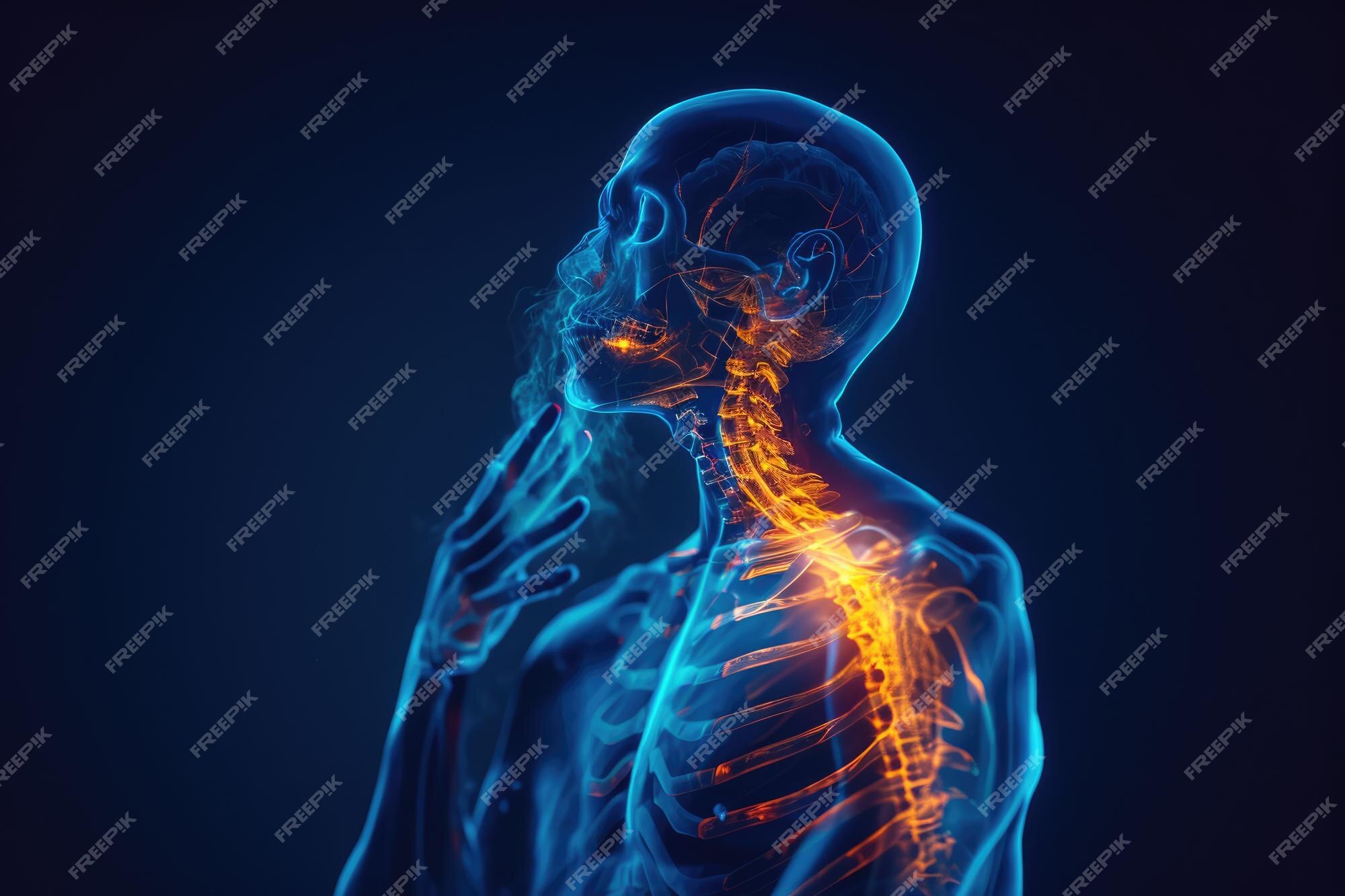 Graphical representation of the human skeleton Xray Biology Diagrams