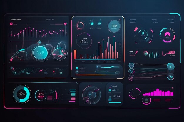 Photo graphically representation of a chart