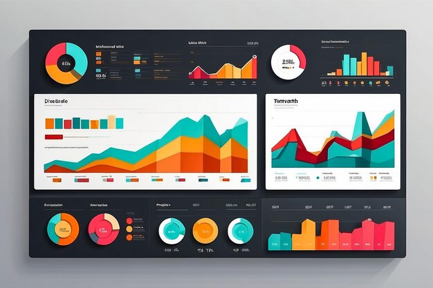 Photo graphically representation of a chart