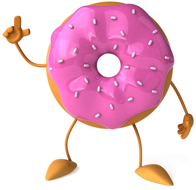 Grappige donut