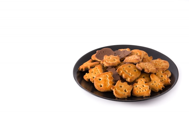 Grappige Halloween-koekjes