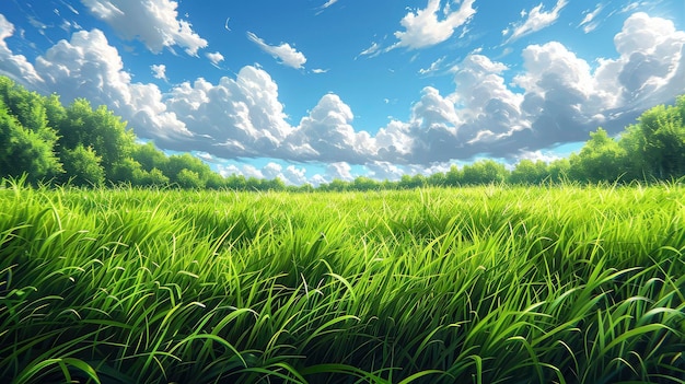 Gras Achtergrond Banner HD