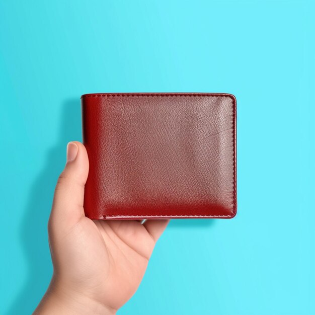 Grasping Financial Freedom Caucasian Male Hand with Wallet