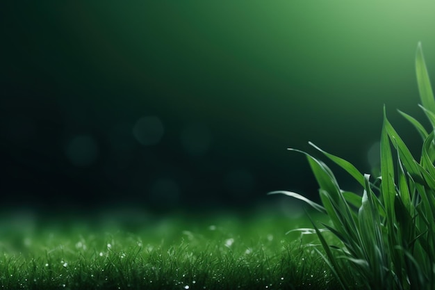 Photo grass concept green background