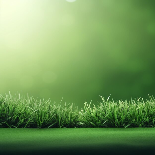 Grass in fairway green background Concept for advertising with copy space