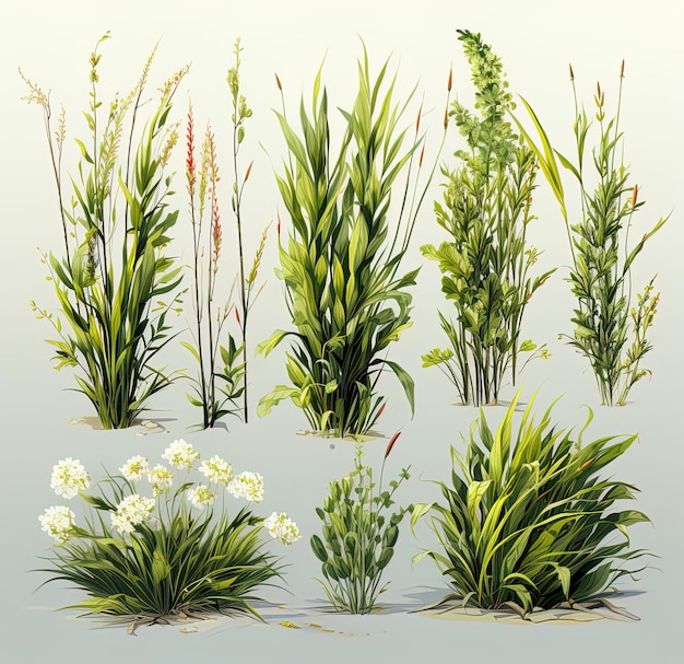 Grass Game Assets