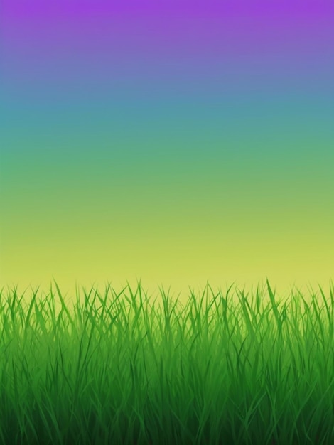 Grass gradient background