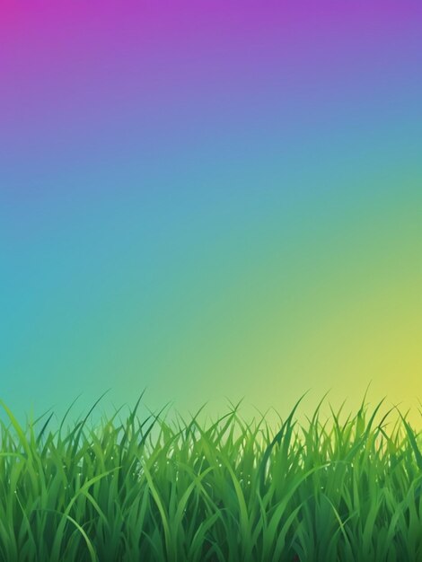 Grass gradient background