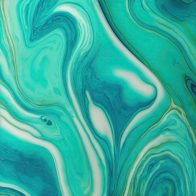 Grass Green and Turquoise marble textured background