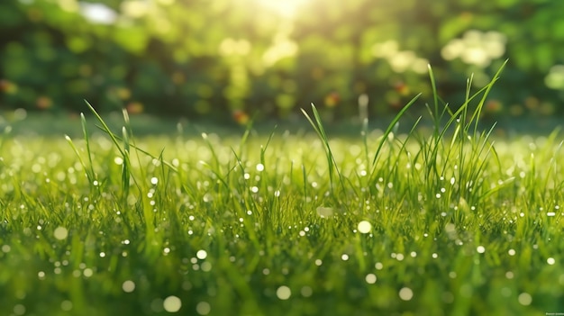 grassy background