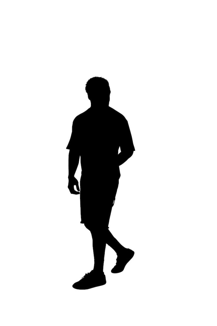 Foto gratis collectie van silhouetten van vectormodellen