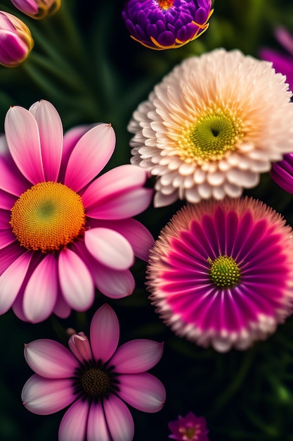 Foto gratis foto bloemen bloeien bloemen boeket decoratie kleurrijke mooie achtergrond tuin bloemen plant patroon