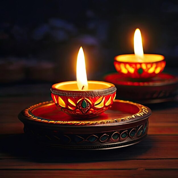 Gratis foto Diwali Diya foto's