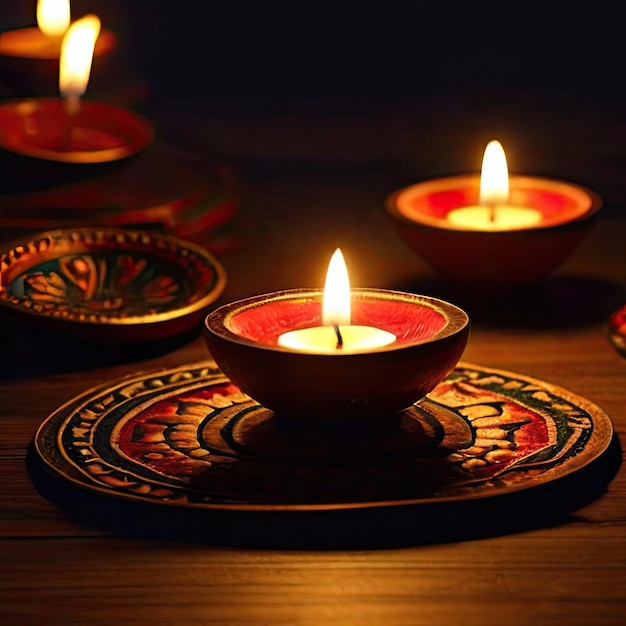 Gratis foto Diwali Diya foto's