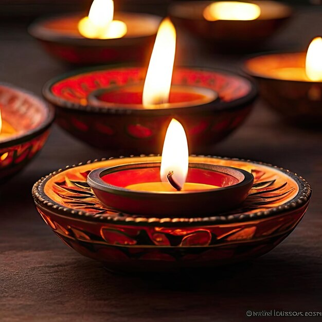 Gratis foto Diwali Diya foto's