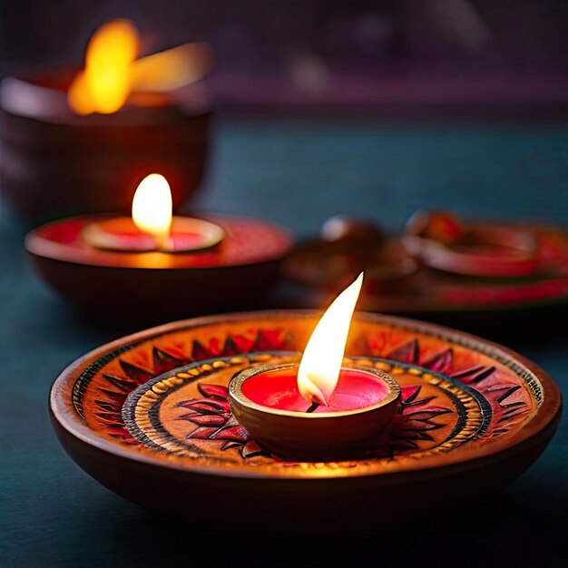 Gratis foto Diwali Diya foto's