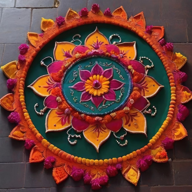 Gratis foto Rangoli foto's