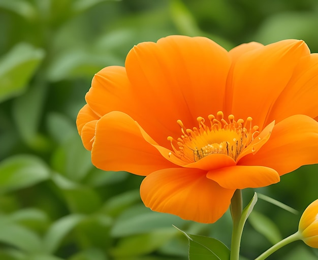 Gratis foto's van grote sinaasappel en waterlilly in het park