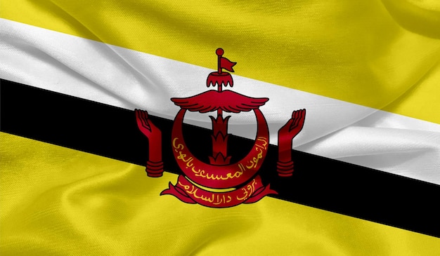 Gratis foto van de vlag van Brunei