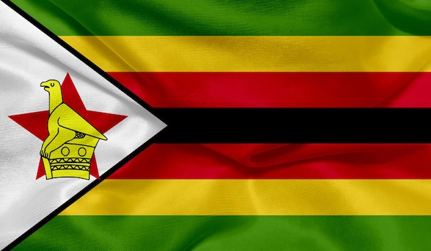 Gratis foto van de vlag van Zimbabwe