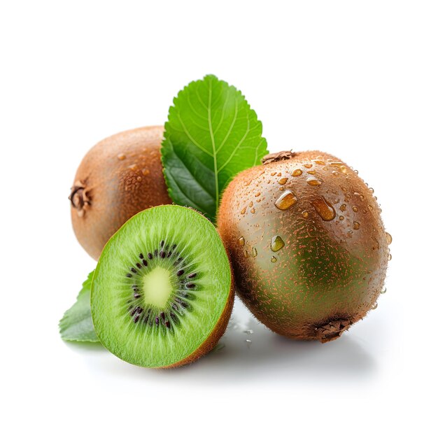 Gratis foto van vers geïsoleerd kiwifruit