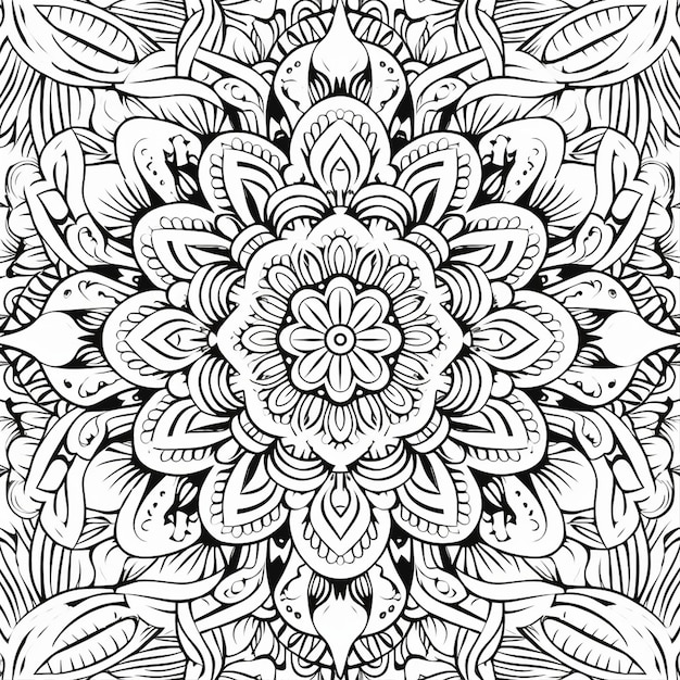 Gratis illustratie Kleurblad Zee