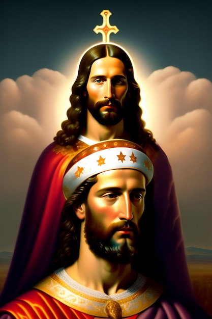 Gratis Jezus Realistische foto Jezus is christen