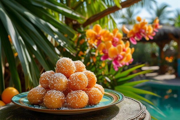 Foto gratis marokkaanse dadelbonbons marokkaanse keukenfoto voor commercieel gebruik