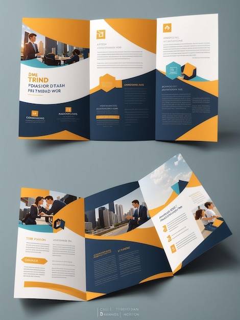 Gratis ontwerp van brochure