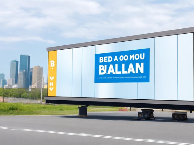 Gratis PSD lege billboard mockup