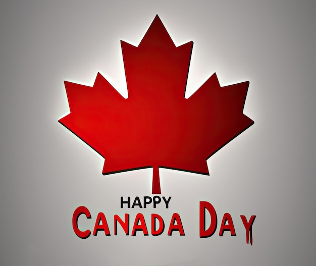 Gratis vector realistische dag van canada