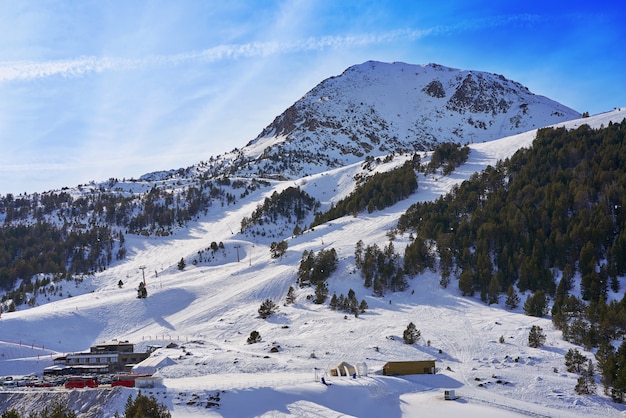 Grau Roig ski resort in Andorra Grandvalira